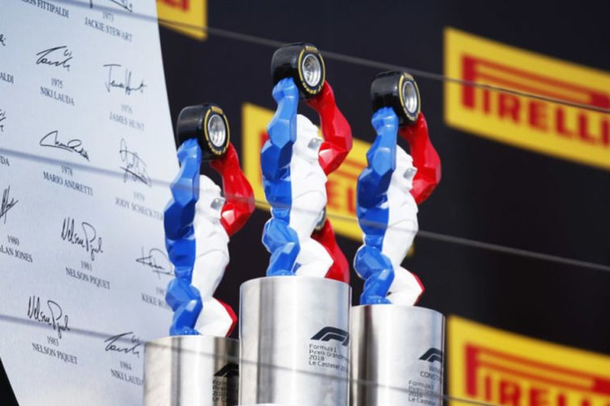 MotorSportNotes on X: The #FrenchGP trophy makes perfect sense