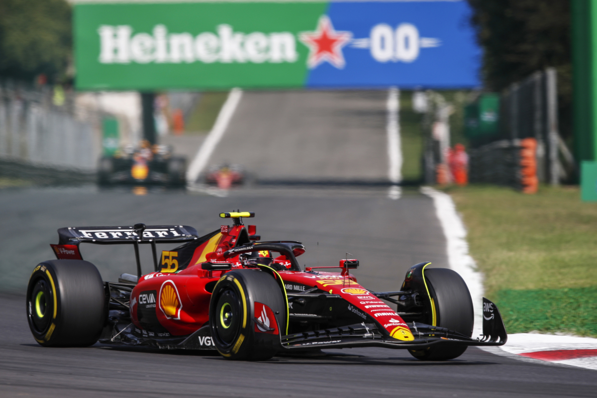 Carlos Sainz admite que su podio en el Gran Premio de Italia estuvo en peligro