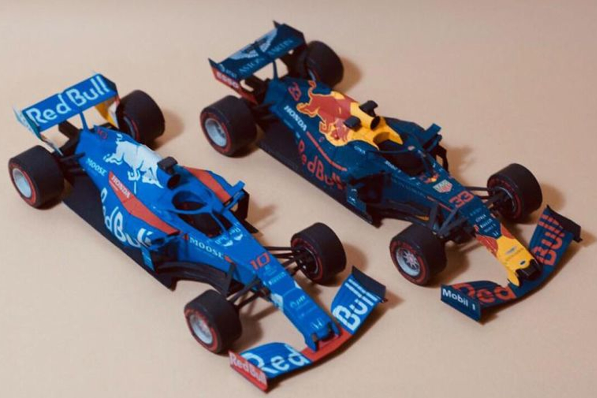 Build your own Formula 1 cars