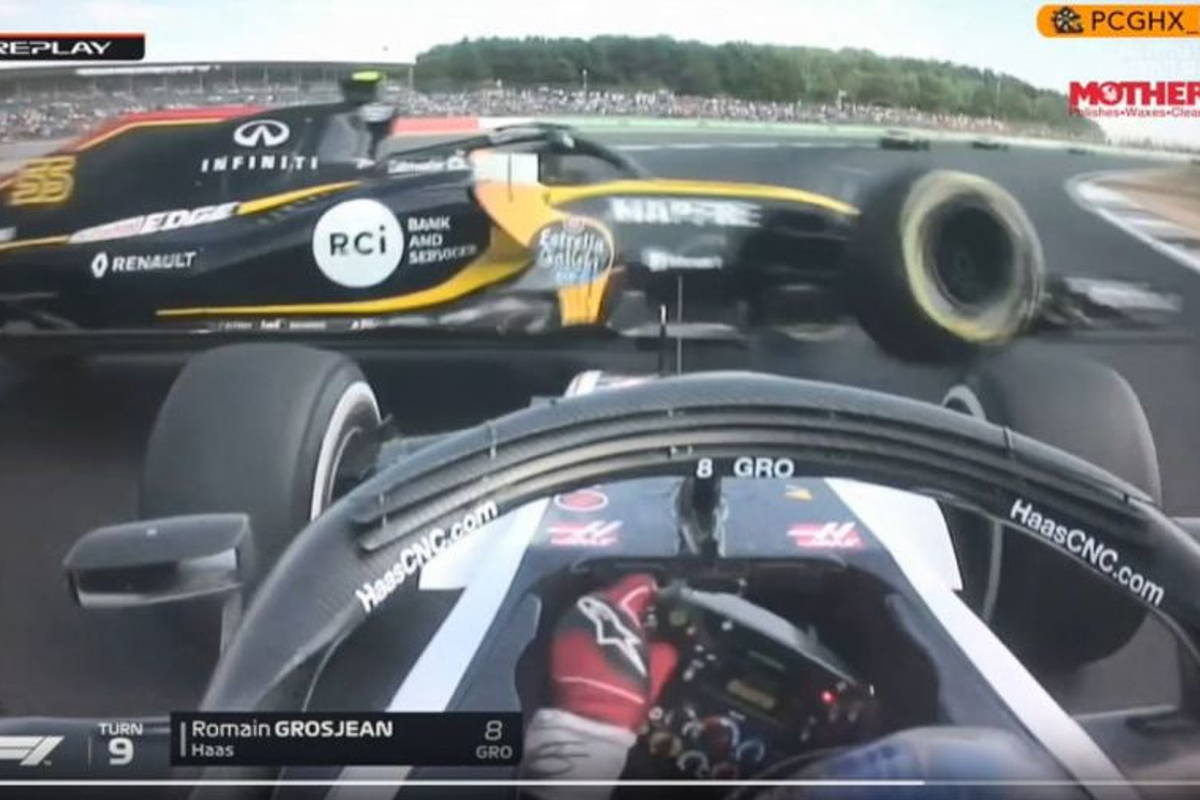 VIDEO: Another race, another Grosjean crash