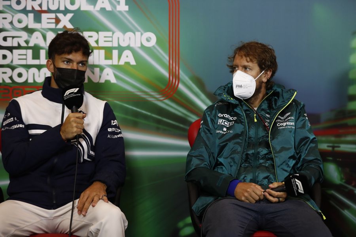 Gasly is Vettel dankbaar voor advies over situatie bij Red Bull Racing