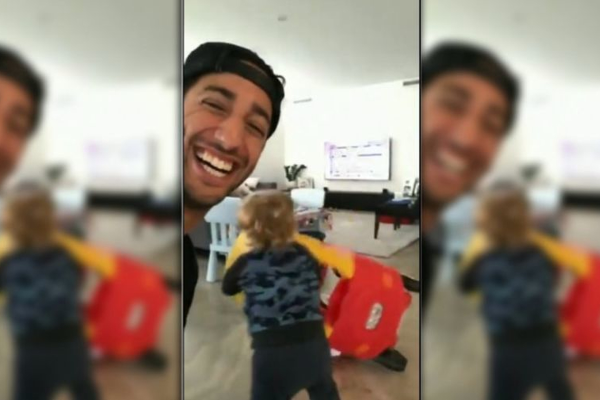 VIDEO: Ricciardo in nasty 'crash' away from Red Bull
