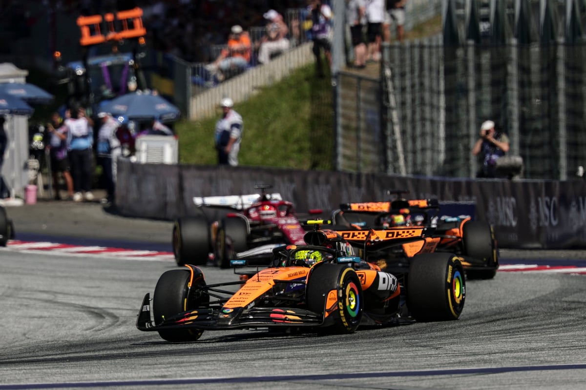 Norris, Piastri, Austrian GP, generic, 2025