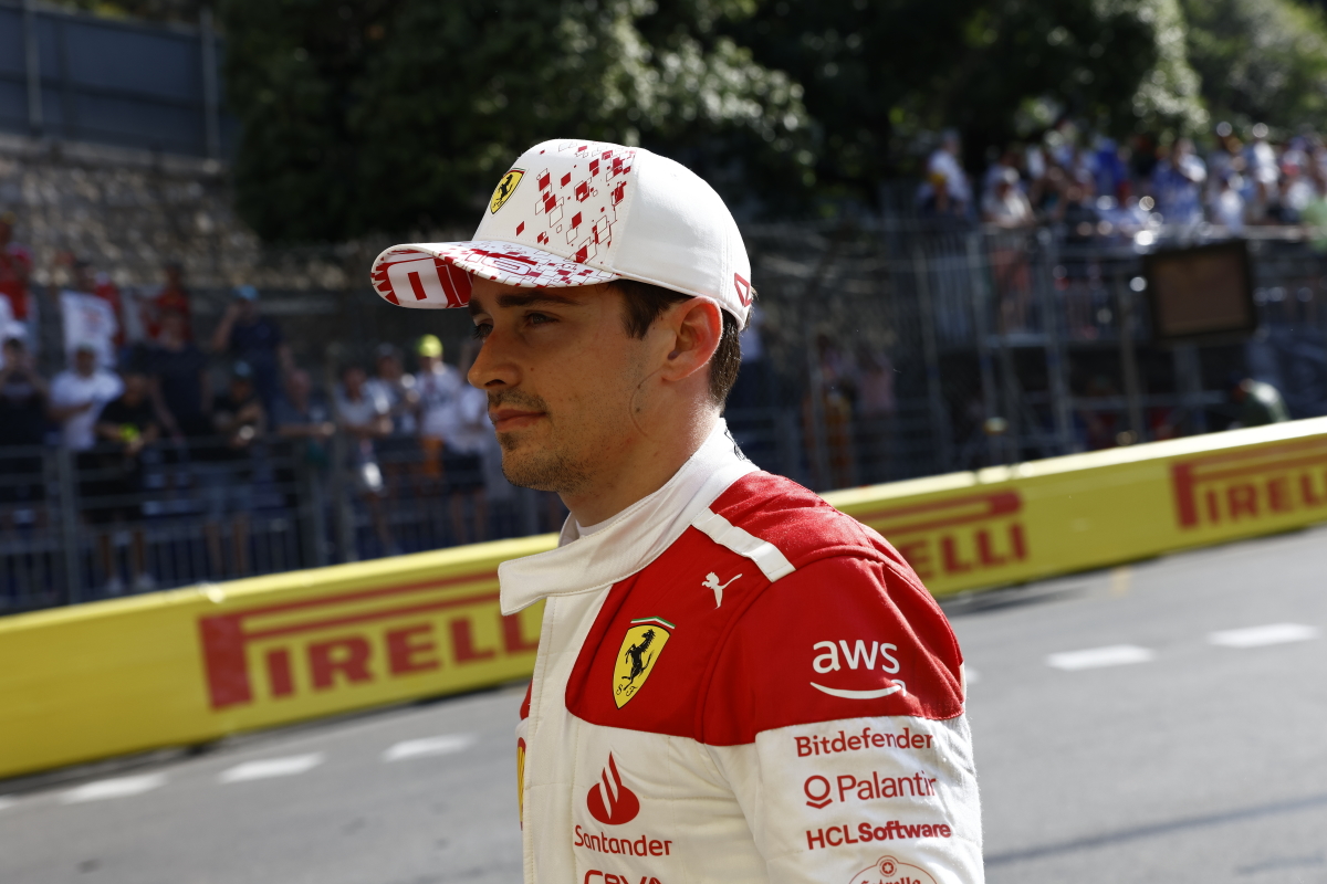 Leclerc raises over €350,000 for Imola with auction of Monaco Ferrari gear