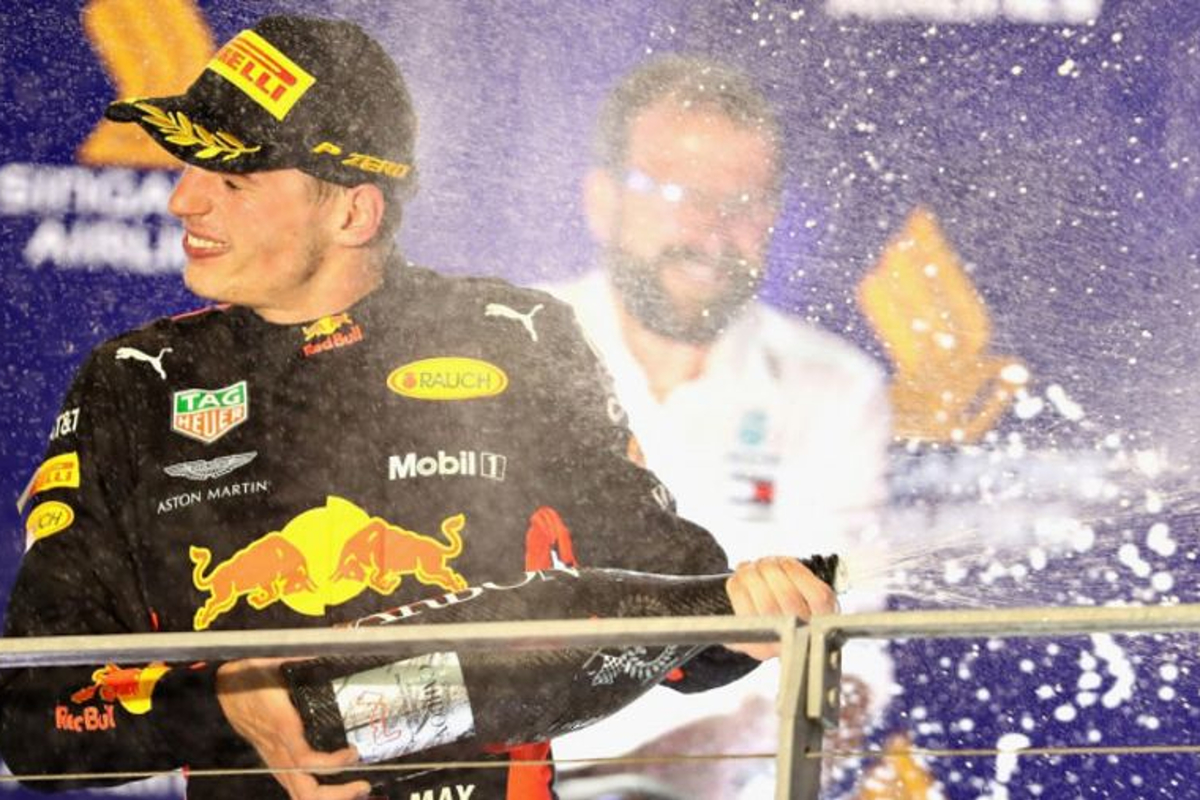 Verstappen proved he's a 'future champion' in Singapore