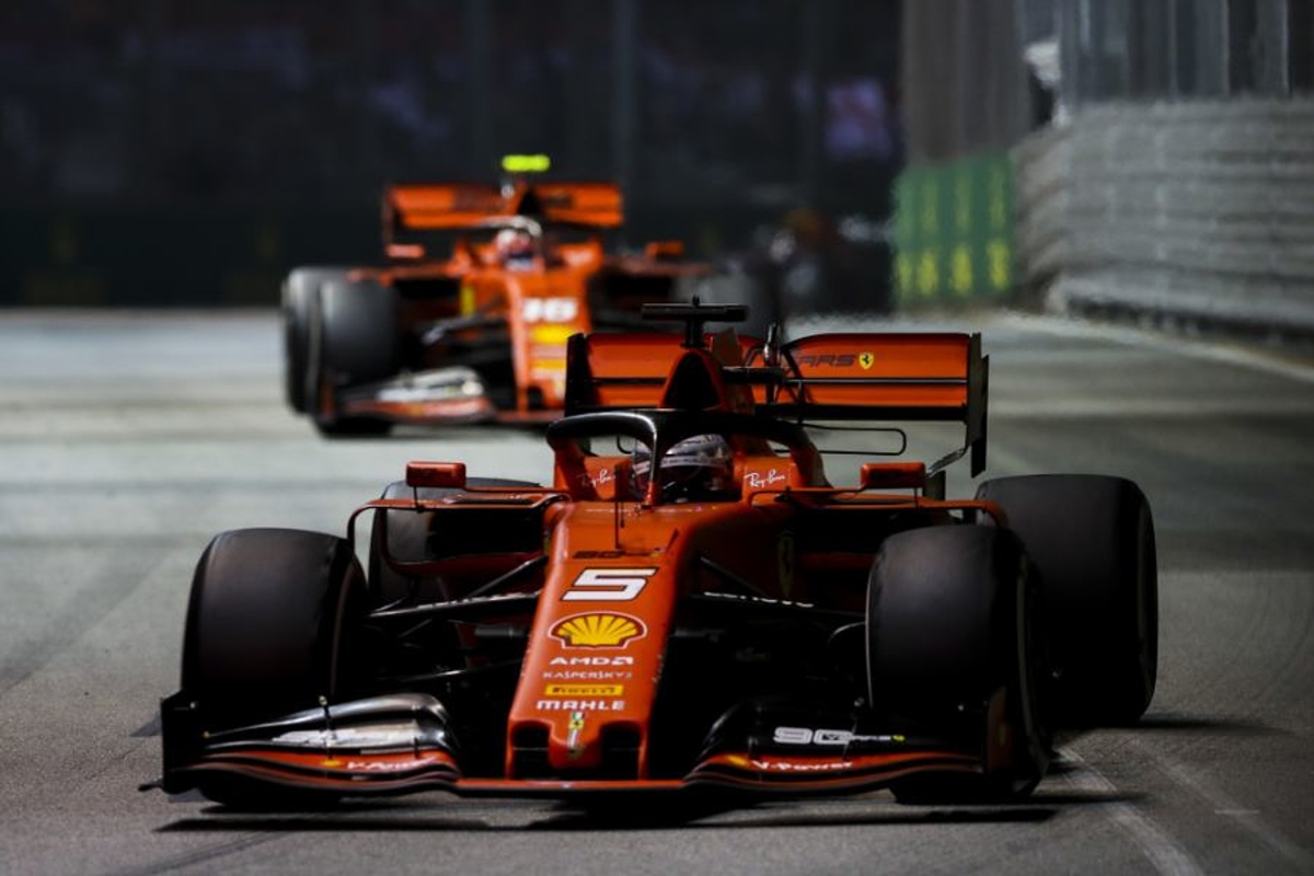 Vettel: Ferrari can't win everywhere like Mercedes
