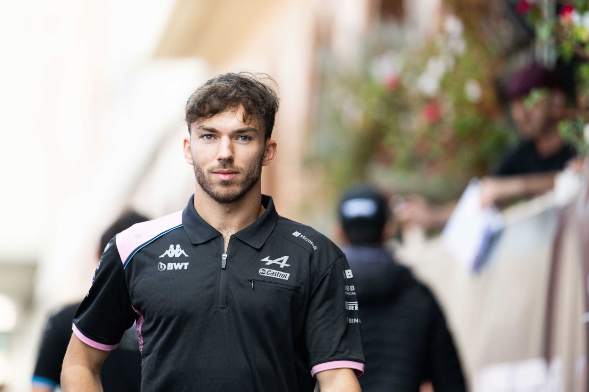 Gasly takes part in F1 SPEED TEST during summer break