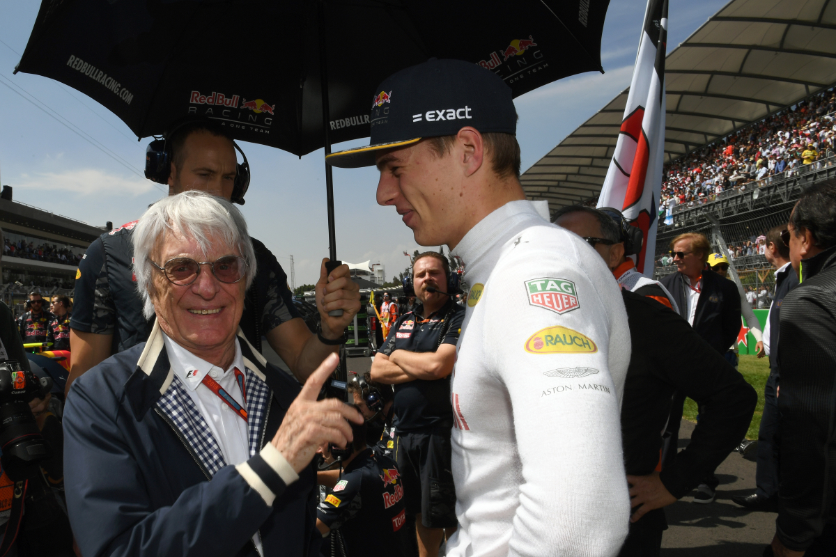 Ecclestone over Verstappen: "Hij draait er niet omheen en is er alleen om races te winnen"