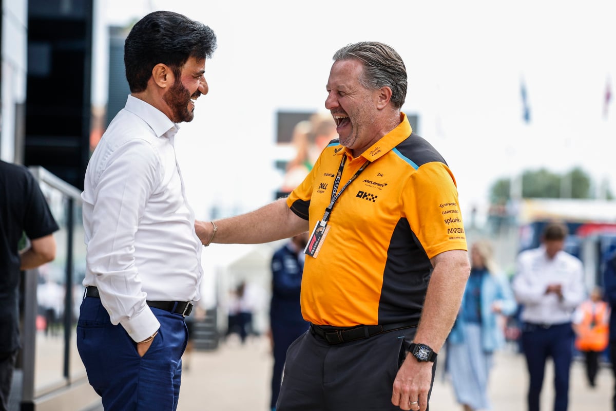 Mohammed Ben Sulayem, FIA, Zak Brown, McLaren, 2025, generic