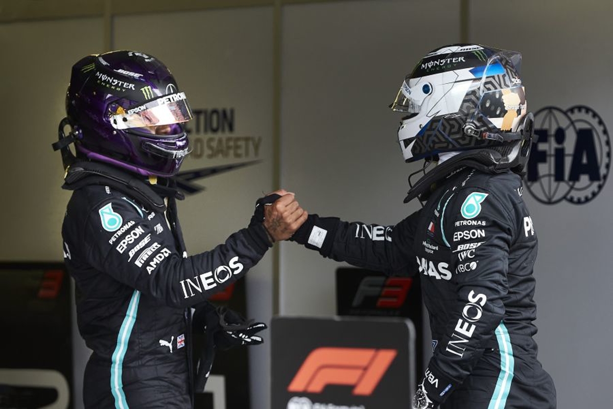 Bottas 'pissed off' with 2020 qualifying woe compared to Hamilton