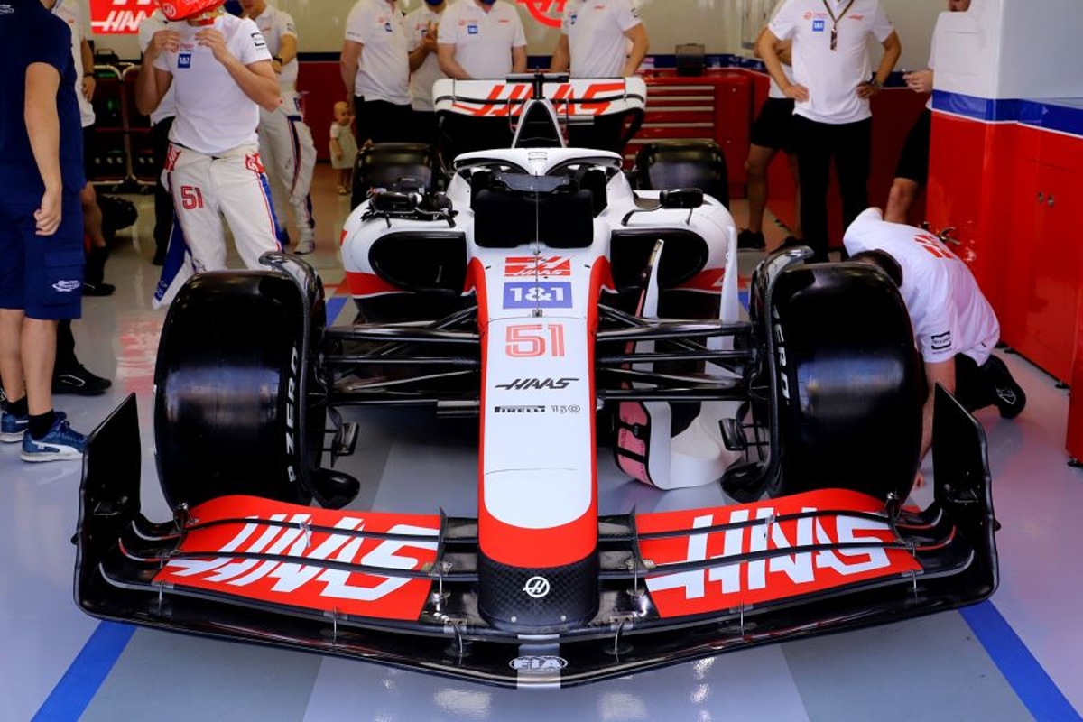 Haas reveal updated livery after ousting Russian sponsor