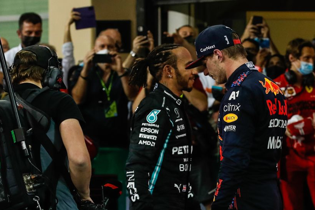 Hamilton and Verstappen's dramatic finale in pictures