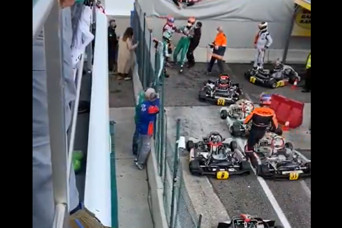 Russell and Stroll condemn former karting rival Corberi for "absolutely unacceptable" behaviour