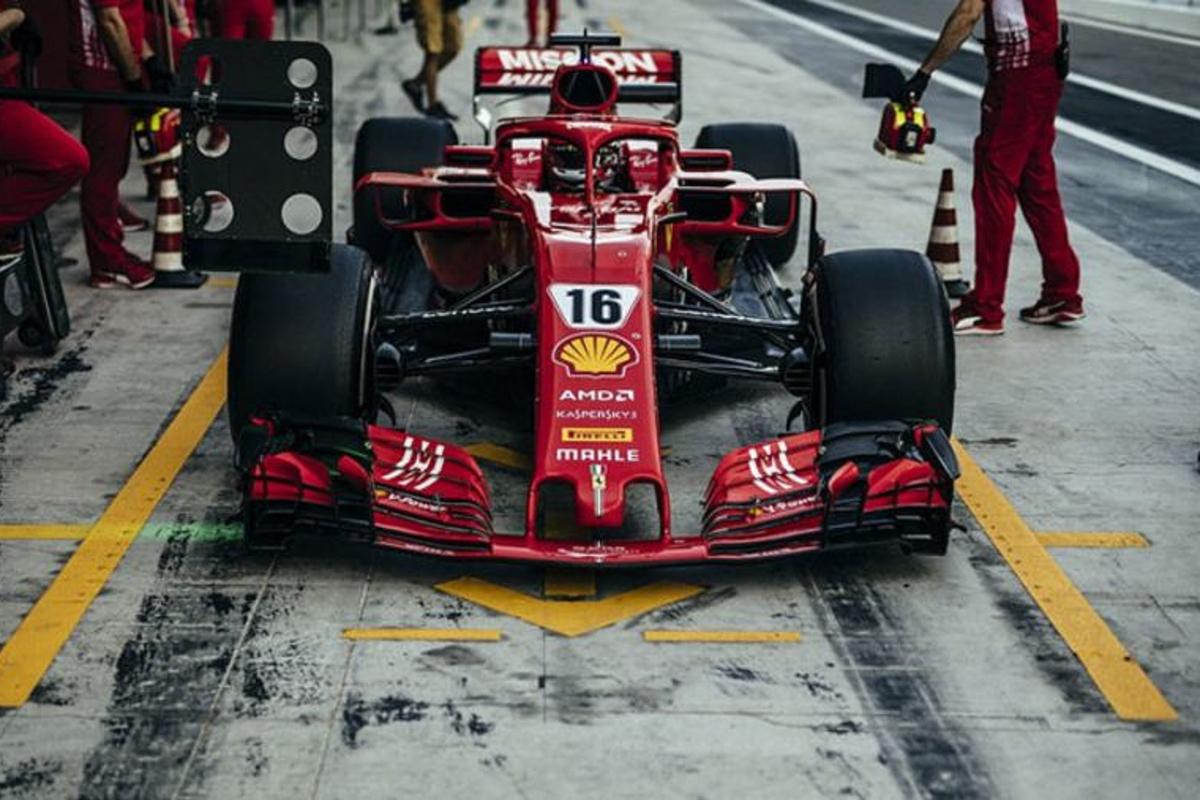 Leclerc quicker than Vettel in Abu Dhabi test