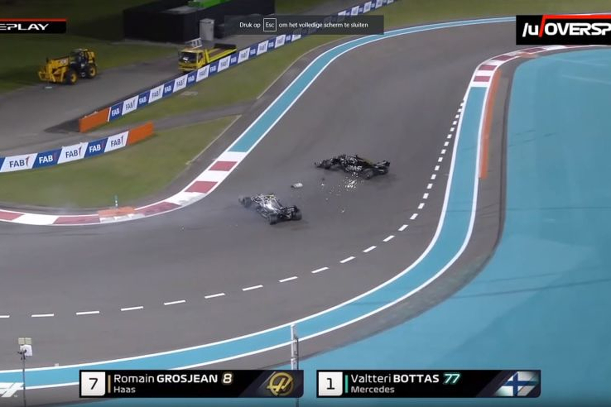 Hamilton's savage put down after Bottas-Grosjean crash