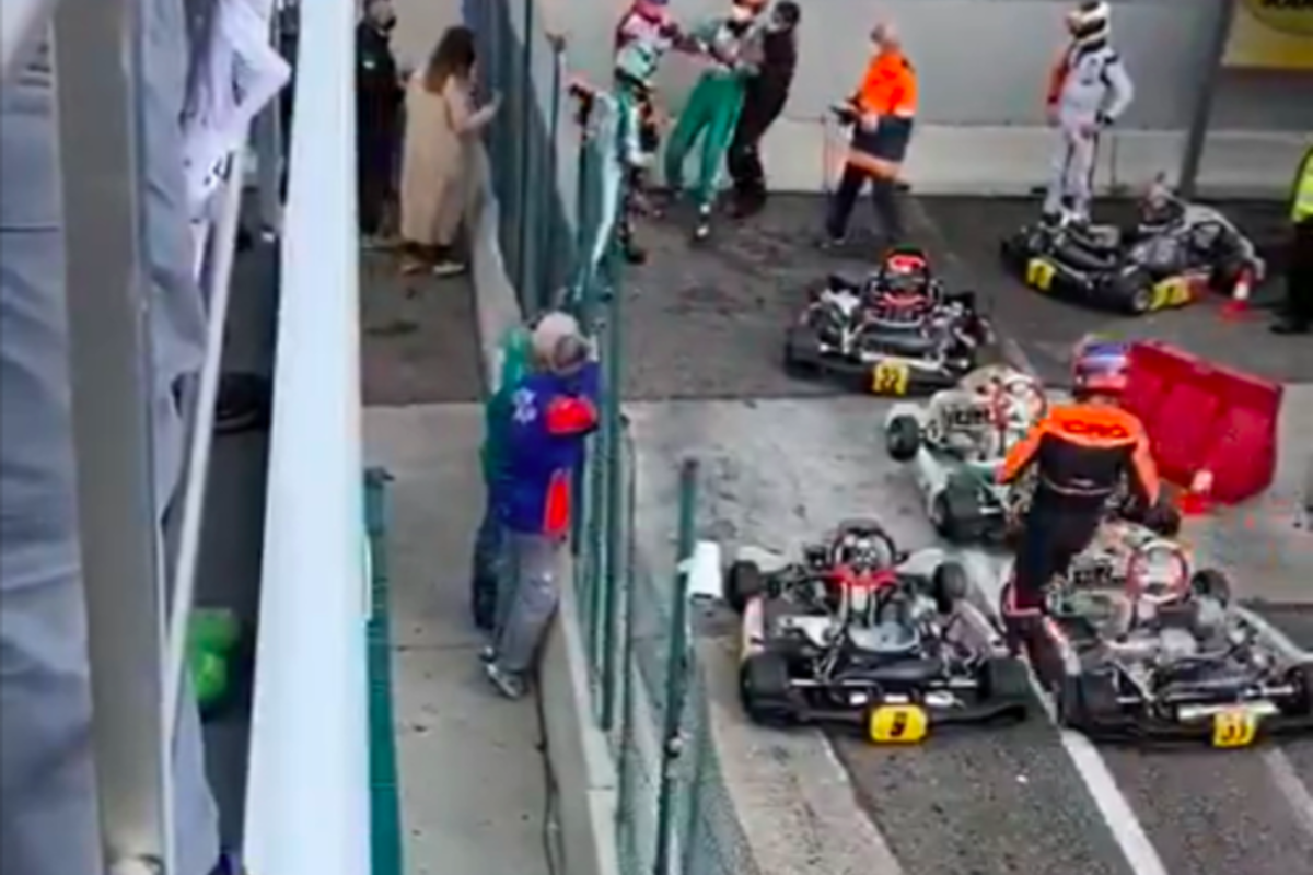Brawling karter Corberi handed 15-year ban by the FIA from all motorsport
