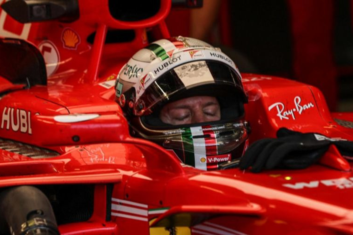 Vettel houdt hoop na dramatisch verlopen kwalificatie