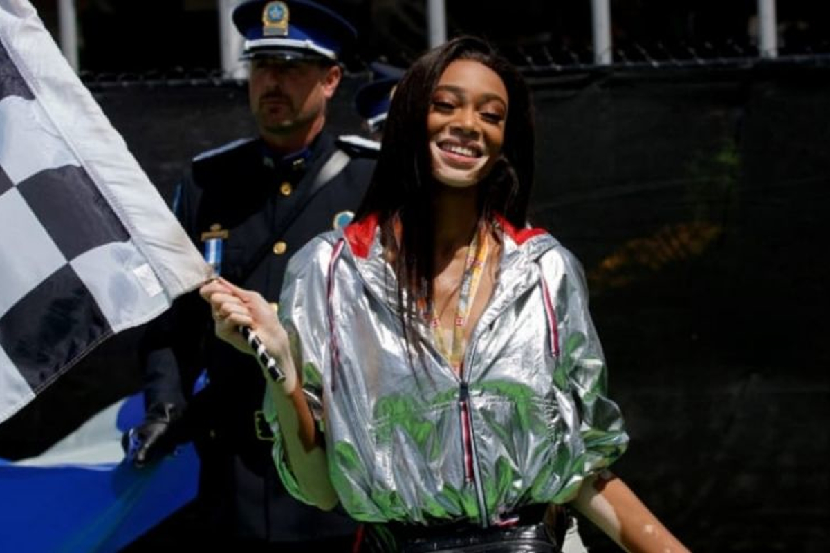 Winnie Harlow NOT to blame for flag blunder, FIA confirm