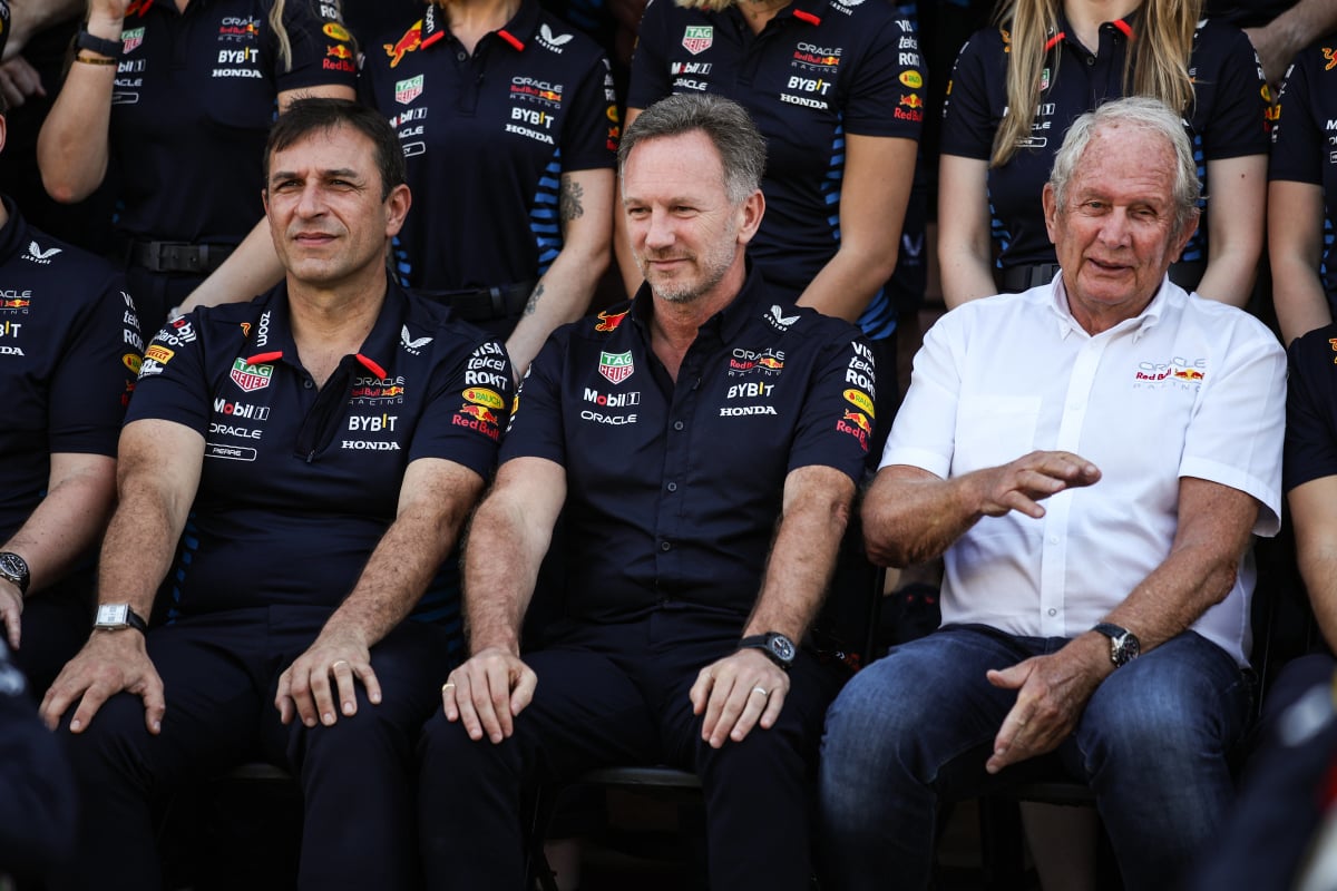 Pierre Waché, Christian Horner, Helmut Marko, generic, 2024
