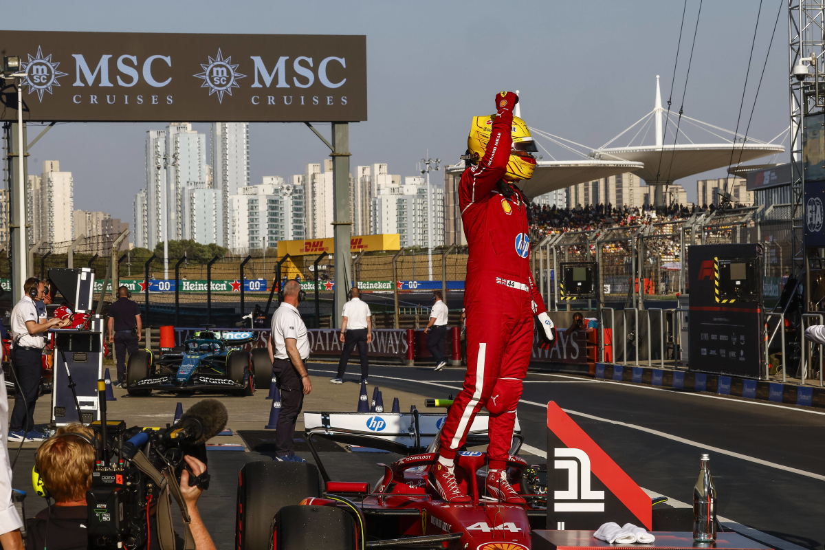 F1 Results Today: Lewis Hamilton earns brilliant first Ferrari win with Shanghai masterclass