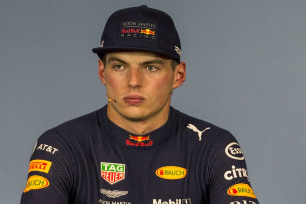 Verstappen: I was never 'Mad Max'