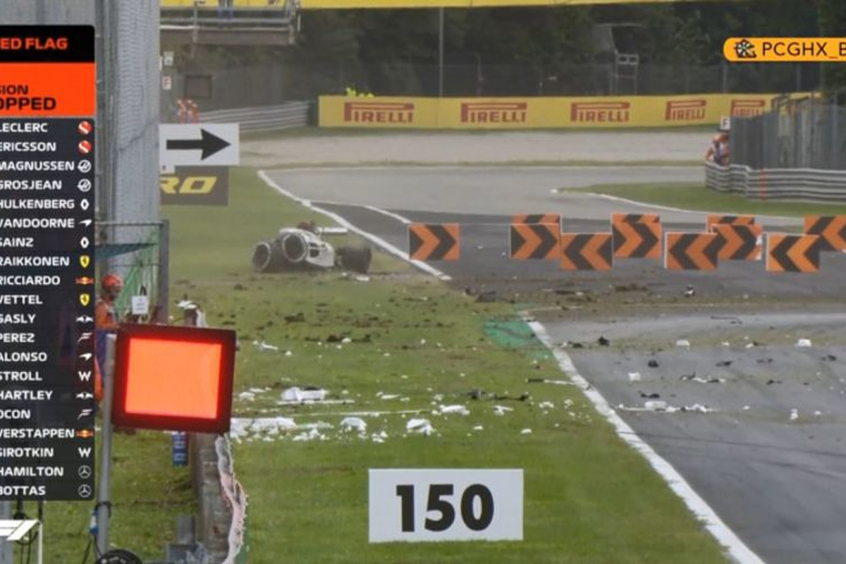 VIDEO: Ericsson in MASSIVE FP2 Monza crash