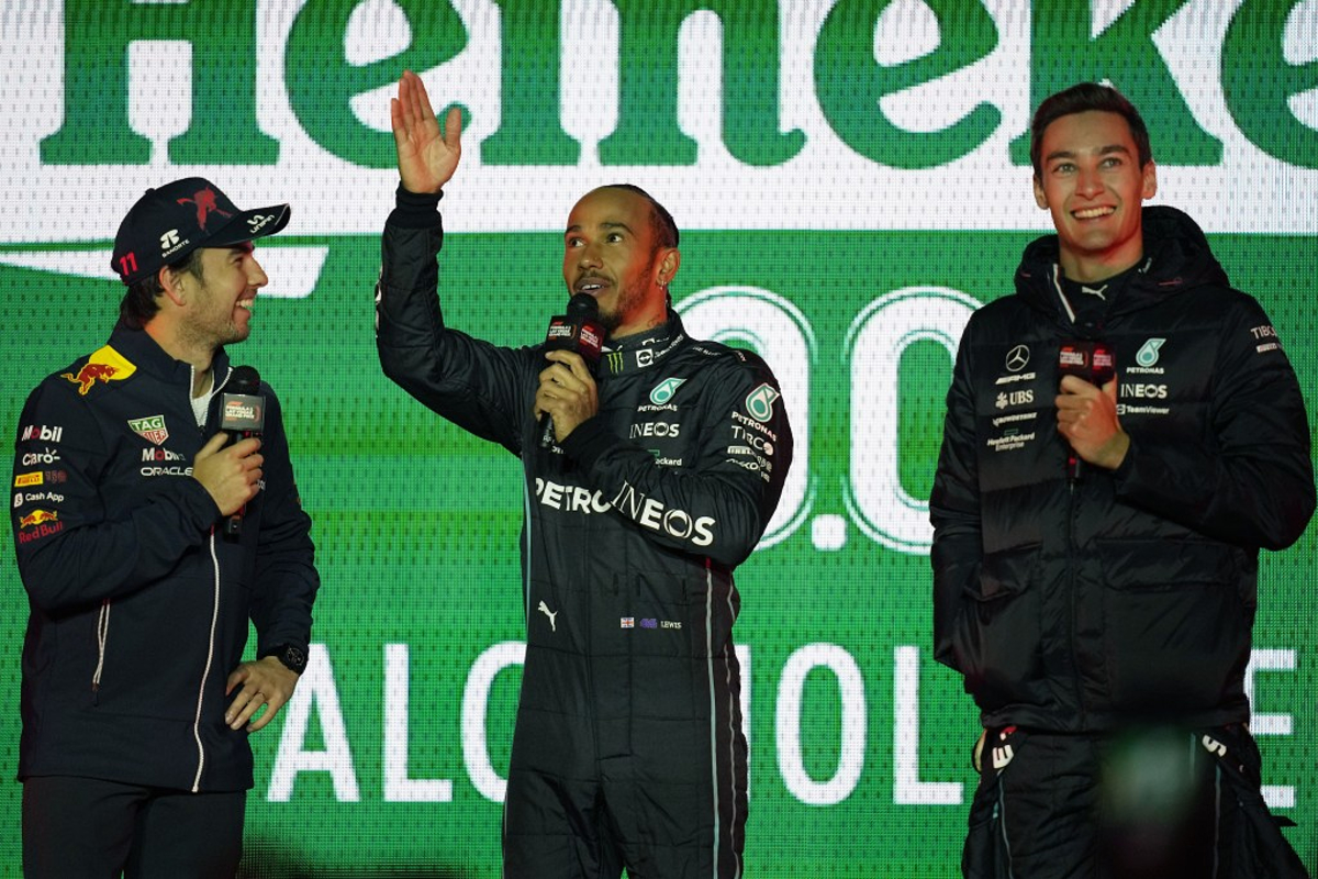 VIDEO: El show de Checo Pérez en la presentación del Gran Premio de Las Vegas