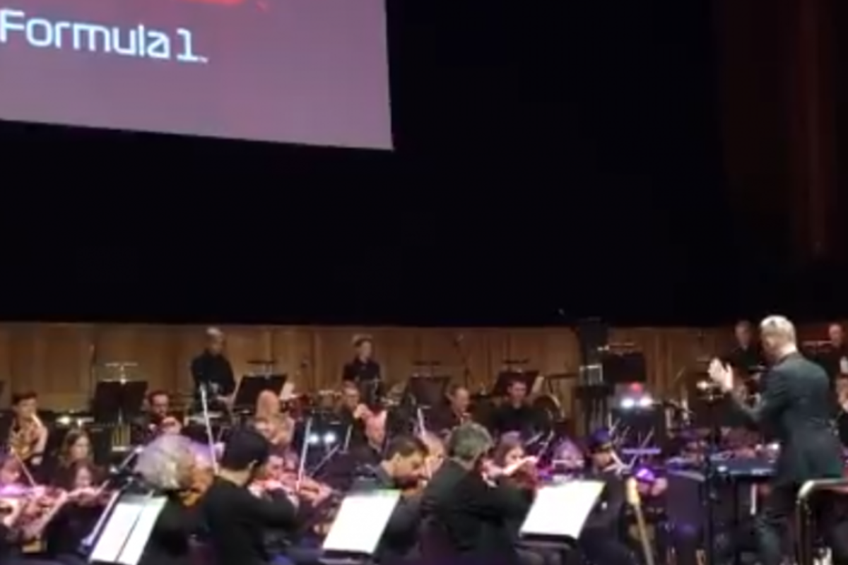 VIDEO: Orchestra play F1 theme!