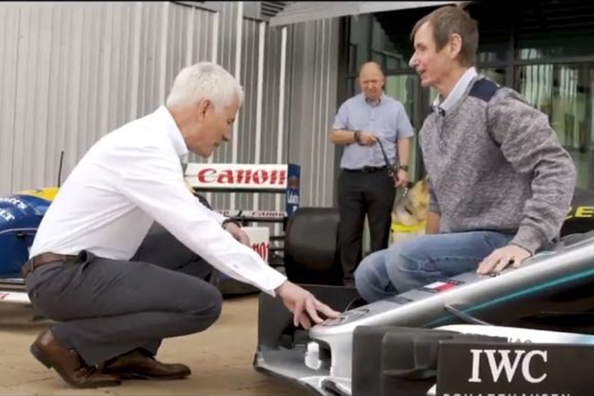 VIDEO: Mercedes give blind F1 fan unforgettable experience
