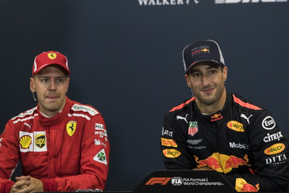 Vettel penalty given 'in fairness' to Ricciardo