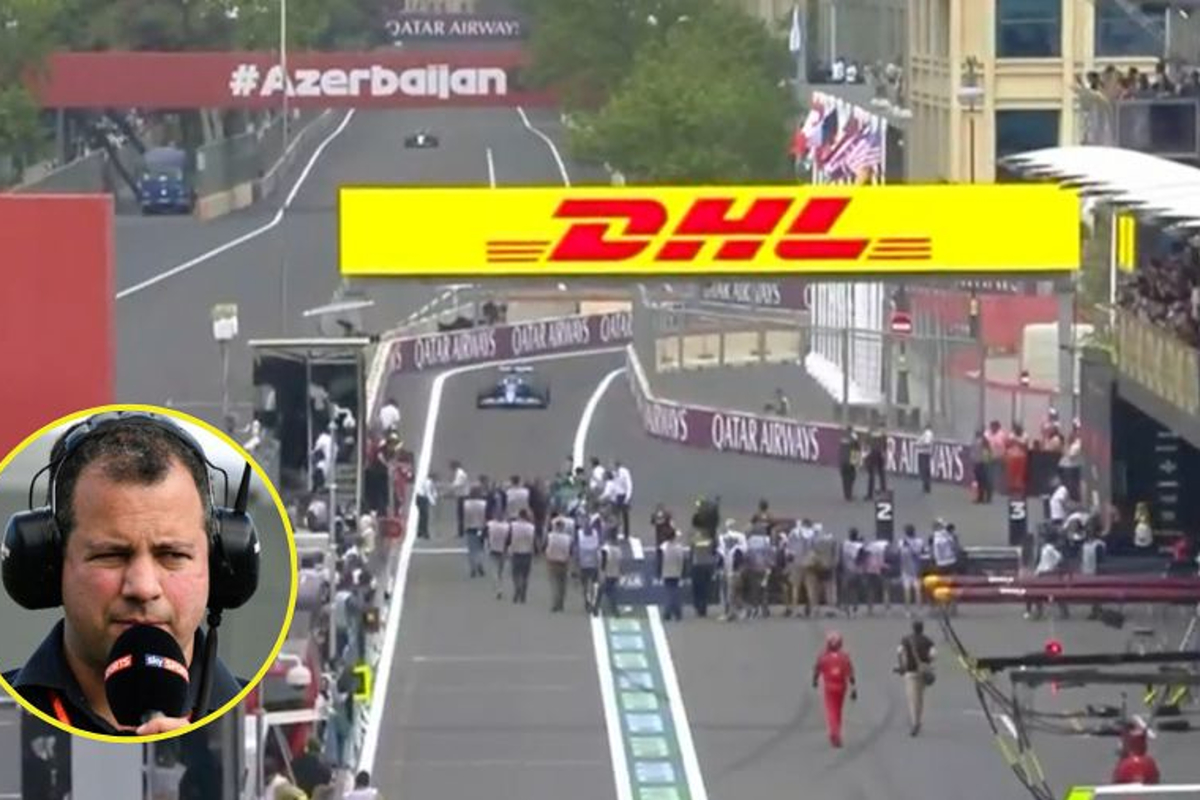 Kravitz says F1 had 'lucky escape' after TERRIFYING Baku pitlane scenes