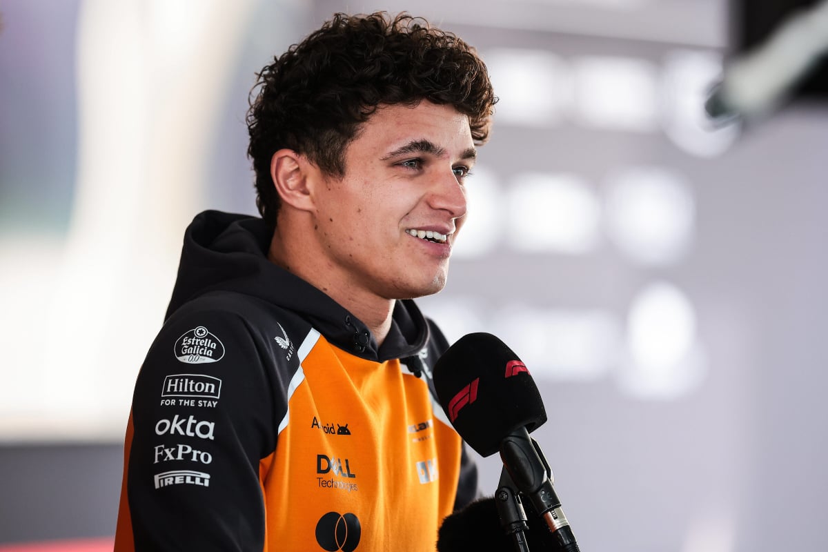 Lando Norris in Qatar