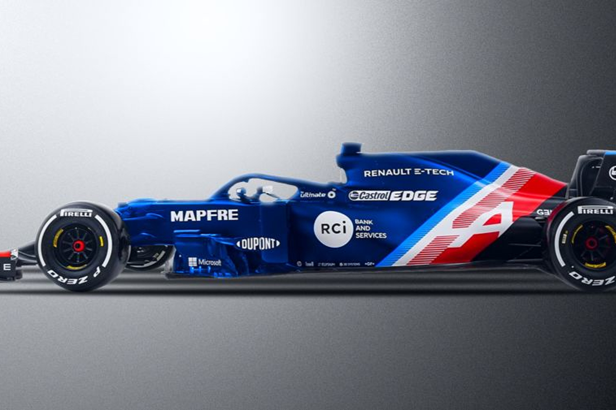 Should this be Alpine's new F1 livery?
