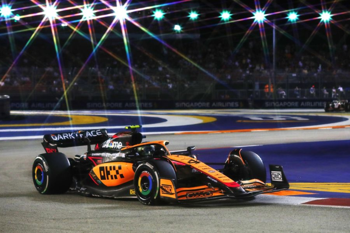 Norris surpris du résultat de McLaren à Singapour : "C'est incroyable"