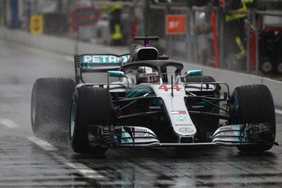 Torrential 'blessing' boosts Hamilton