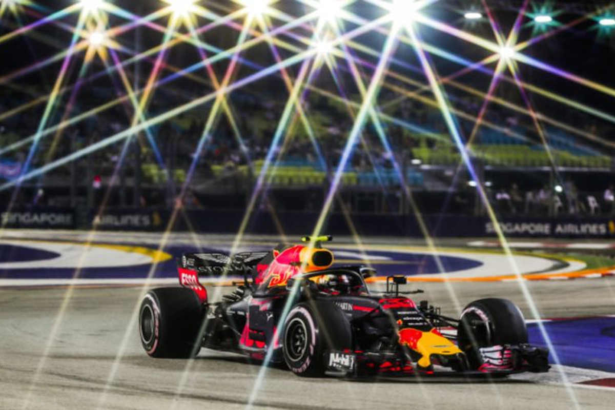 Raikkonen and Verstappen take new engine parts in Singapore