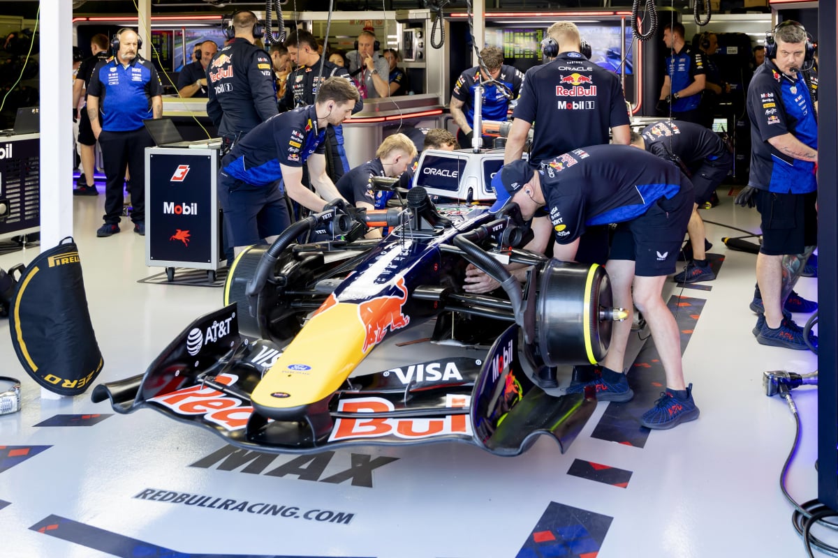 Verstappen on Friday in Melbourne