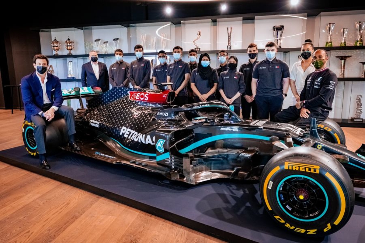 Mercedes reveal Hamilton-led diversity impact