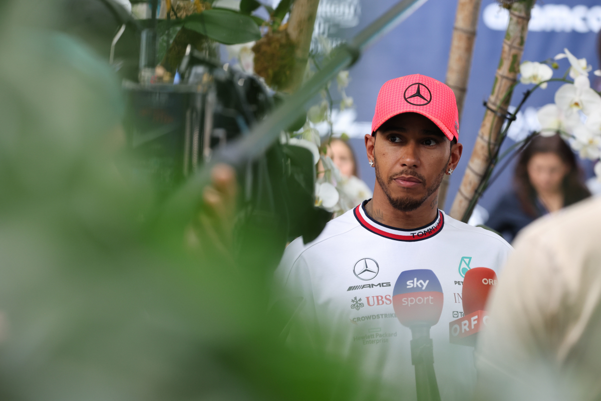 "Lewis Hamilton no pudo hacer la vuelta como la quería"