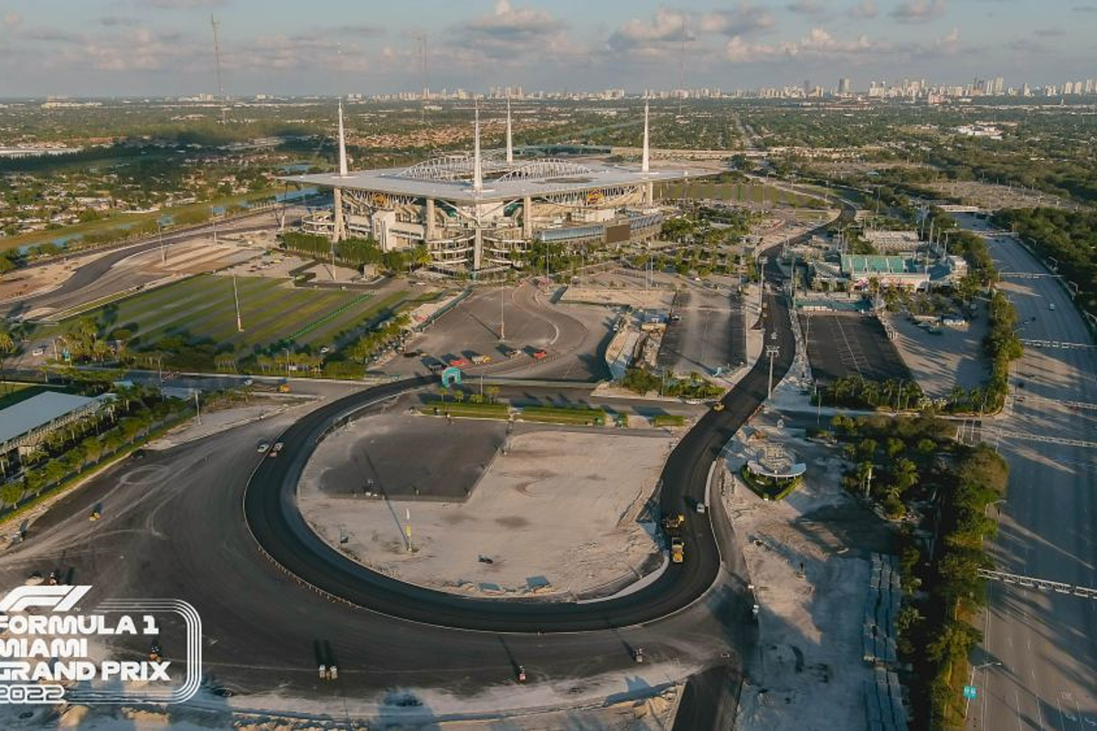 Organisatie Grand Prix van Miami onthult foto's van circuit