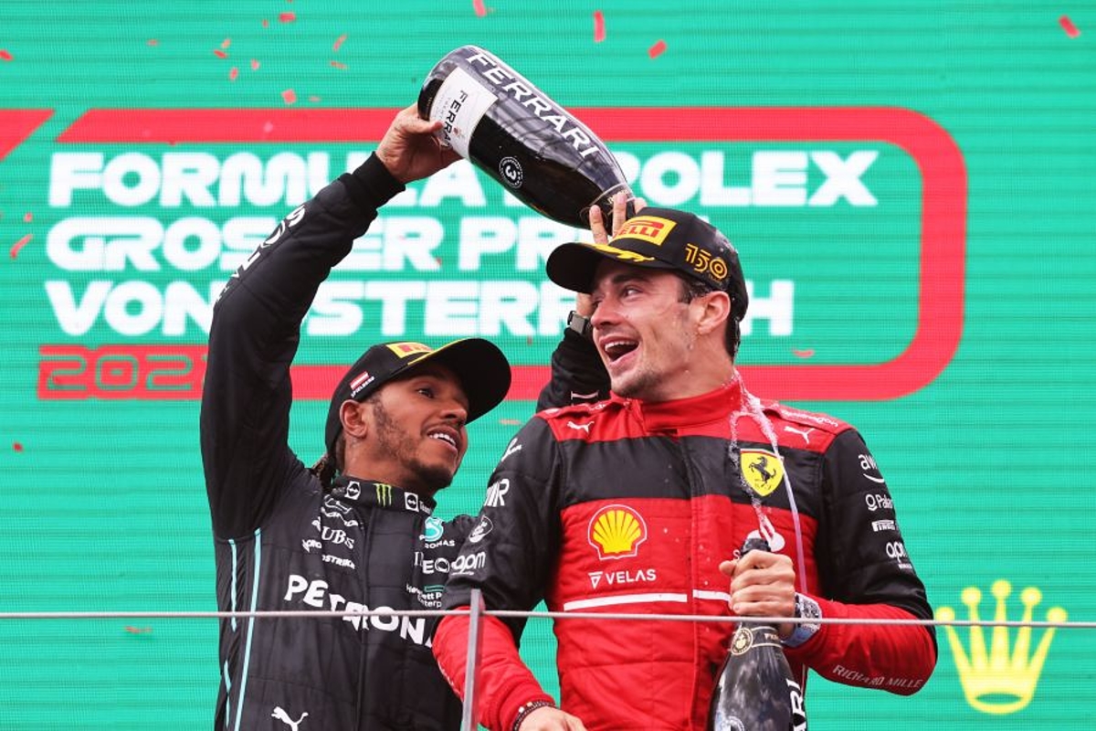 Leclerc verwijst potentiële stoeltjesruil met Hamilton naar rijk der fabelen