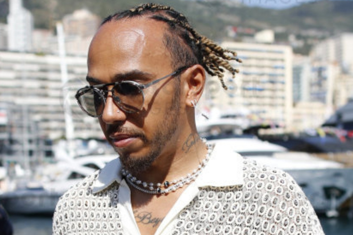 Hamilton attends LAVISH event after Imola F1 race cancelled