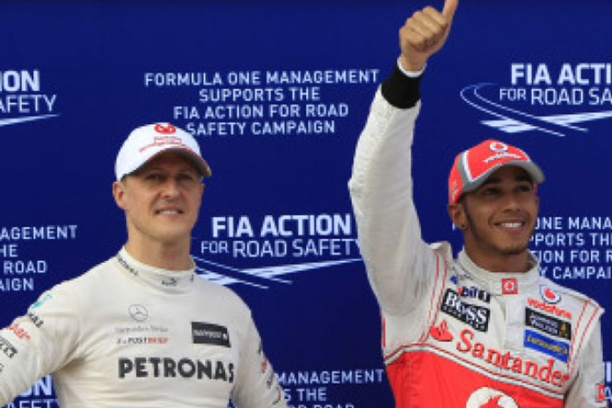 Hamilton proud to beat Schumacher record