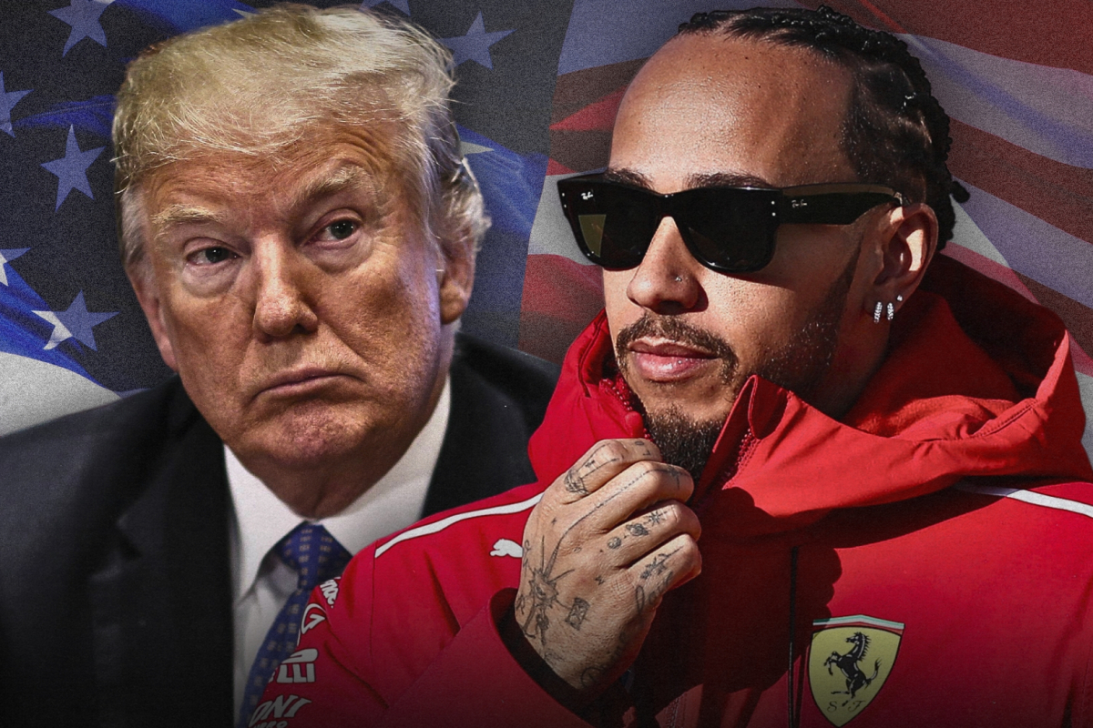 F1 legend Lewis Hamilton issues defiant response over Donald Trump controversy