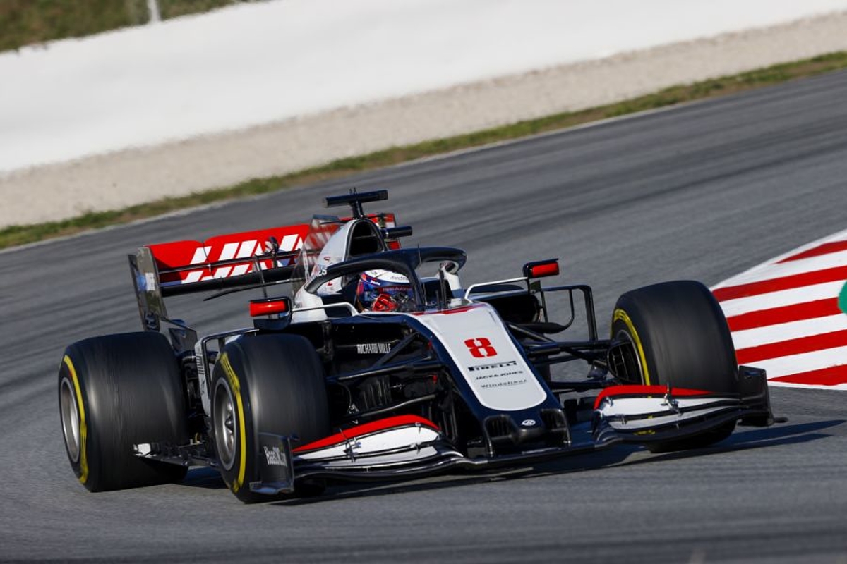 Grosjean tight lipped on Haas improvements