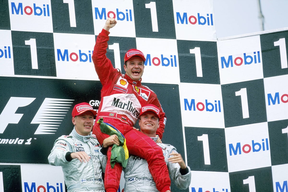 Barrichello wins at the Hockenheimring