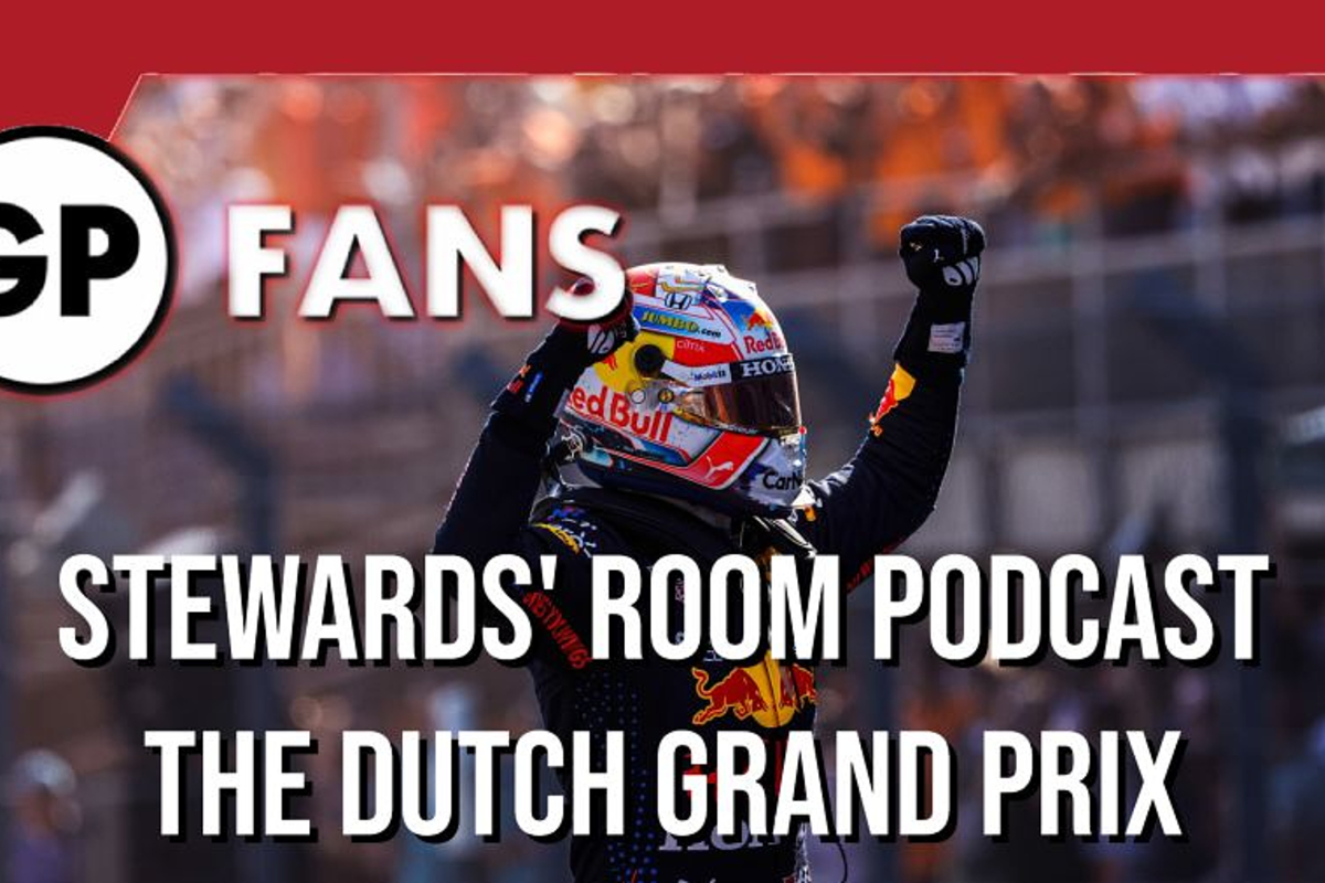 Has Bottas made right call as Verstappen savours Dutch delight - GPFans Stewards' Room Podcast