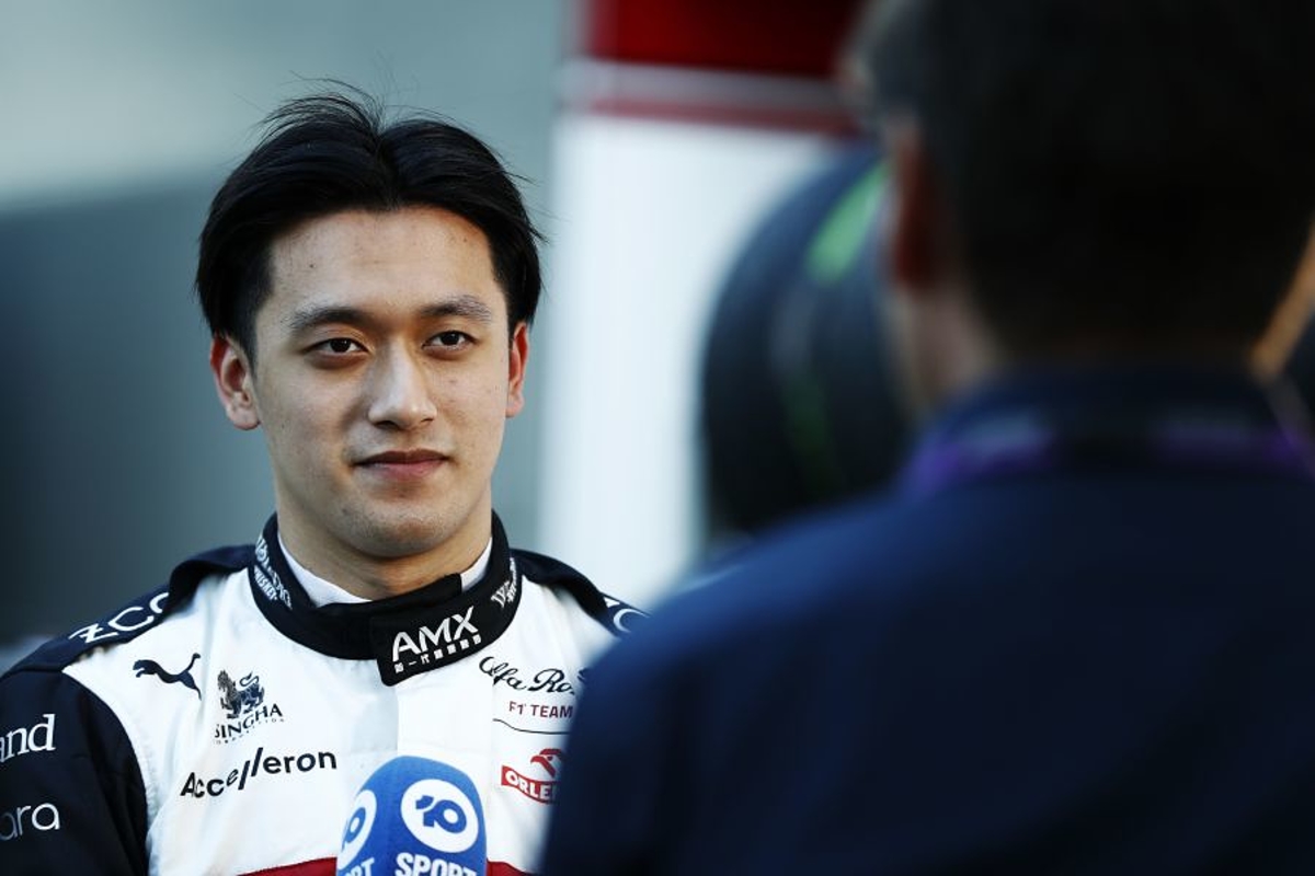 Zhou makes remarkable F1 drink claim