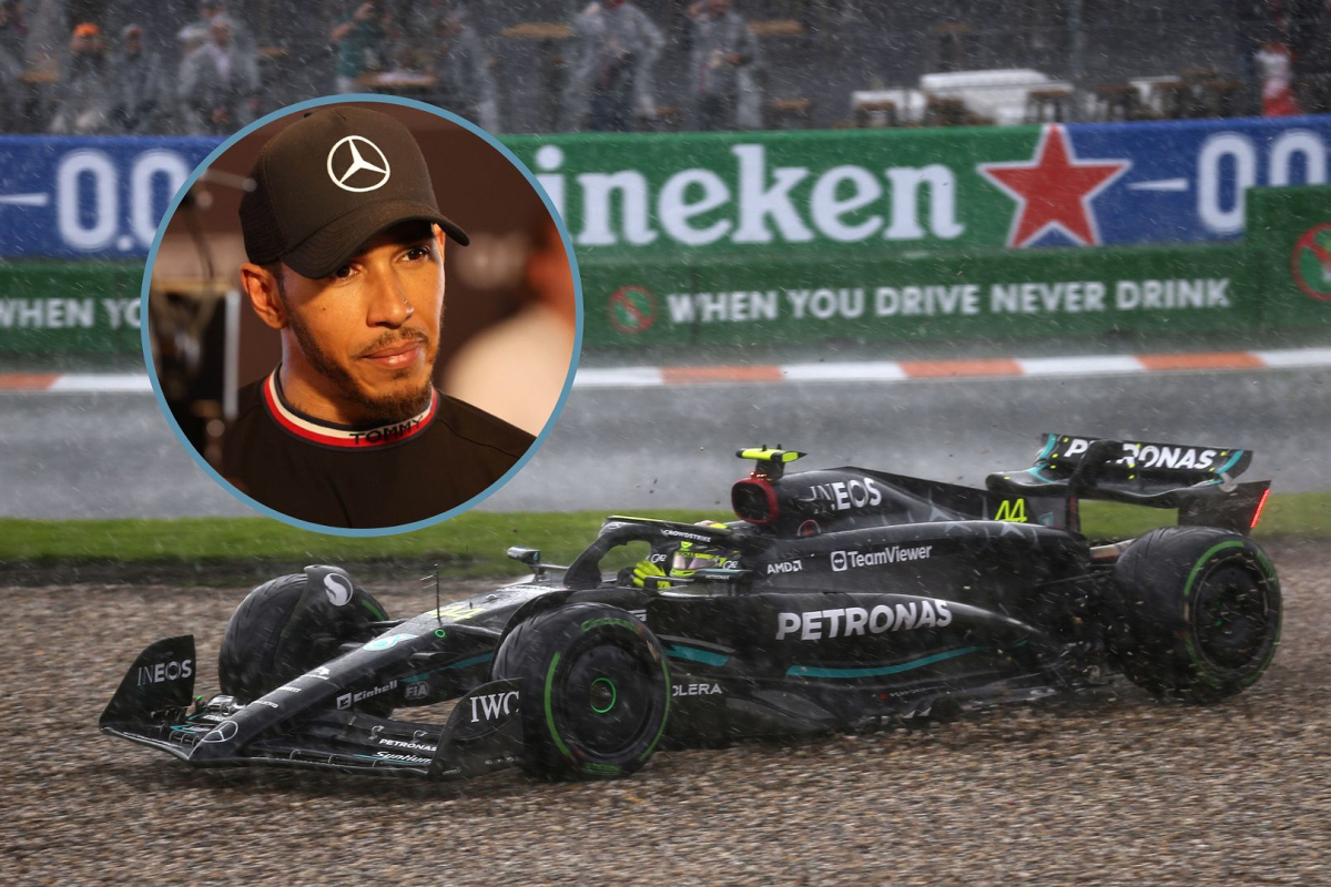 Hamilton recalls 'unimaginable' moment in jibe at W14 car