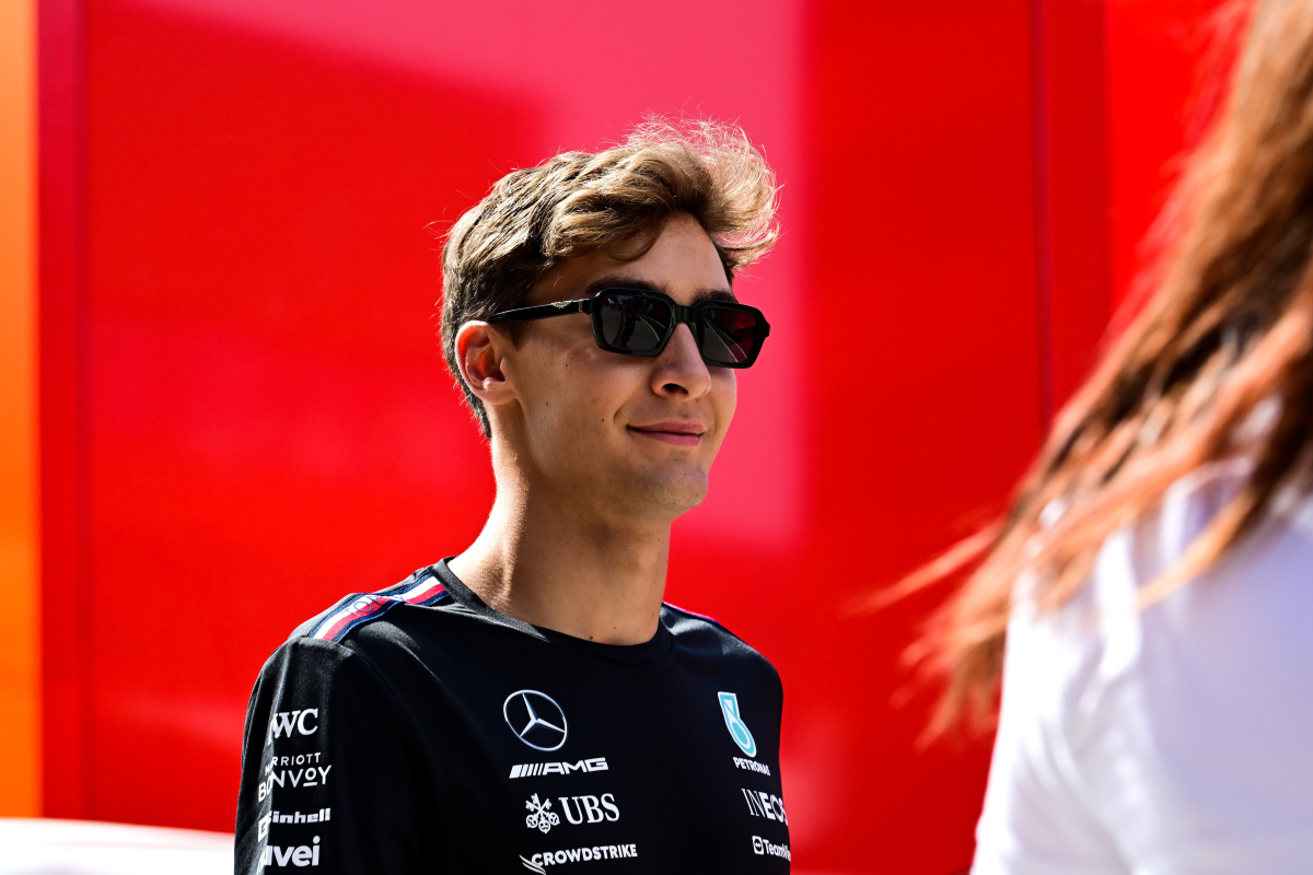 Russell shares answer to key Mercedes question as F1 team joins latest viral trend